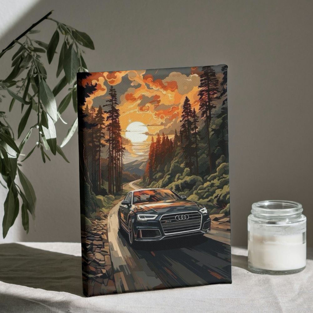 Audi - Kit de Pinturas por Números