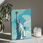 Estatua de la Libertad - Kit de Pinturas por Números