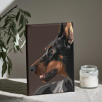 Perro Doberman - Kit de Pinturas por Números